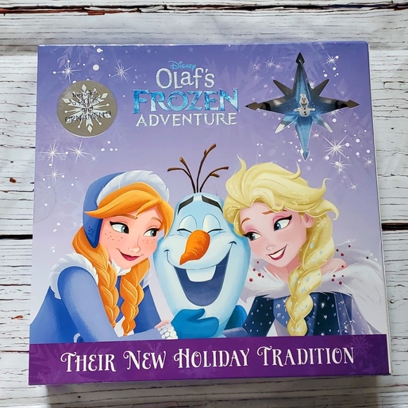 🆕️ DISNEY OLAF'S FROZEN ADVENTURE (BOOK & ORNAMENT) ❄